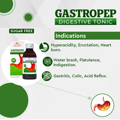 Allen Gastropep Digestive Sugar Free Tonic Tonic